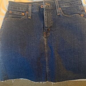 J. Crew Mercantile Blue Denim Skirt